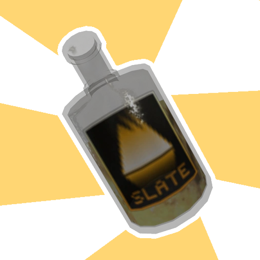 Slateskin bottle graphic